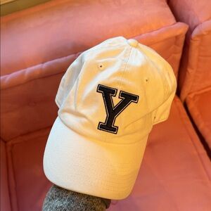 White Yale Baseball Cap